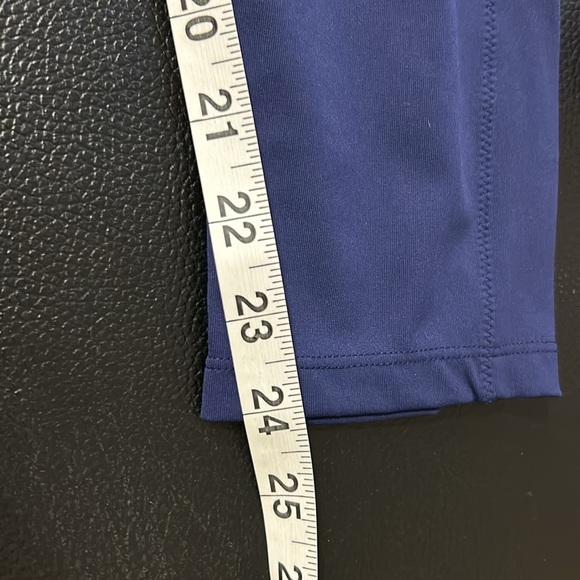 Free People Practice Makes Perfect Leggings Navigate Navy Pink Size Large - Picture 13 of 14